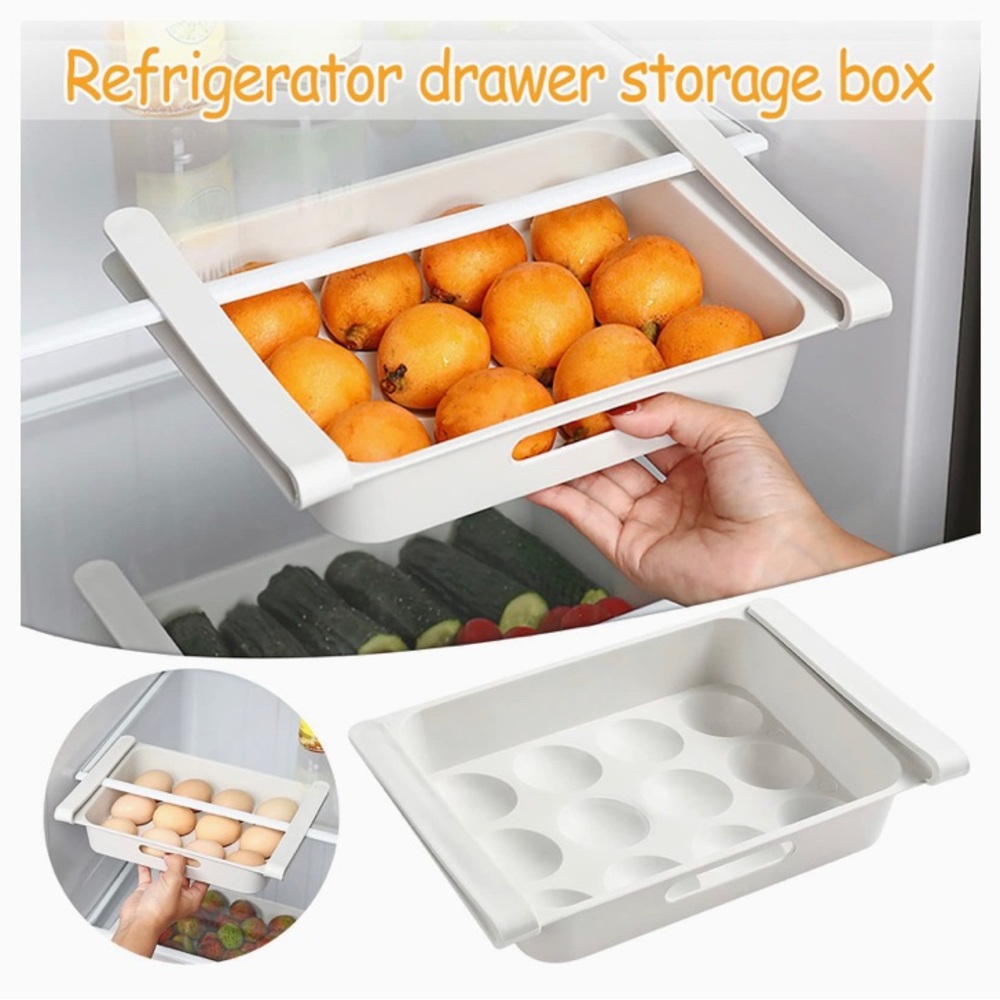 Stackable Drawer Eggs Container for Refrigerator NWOT